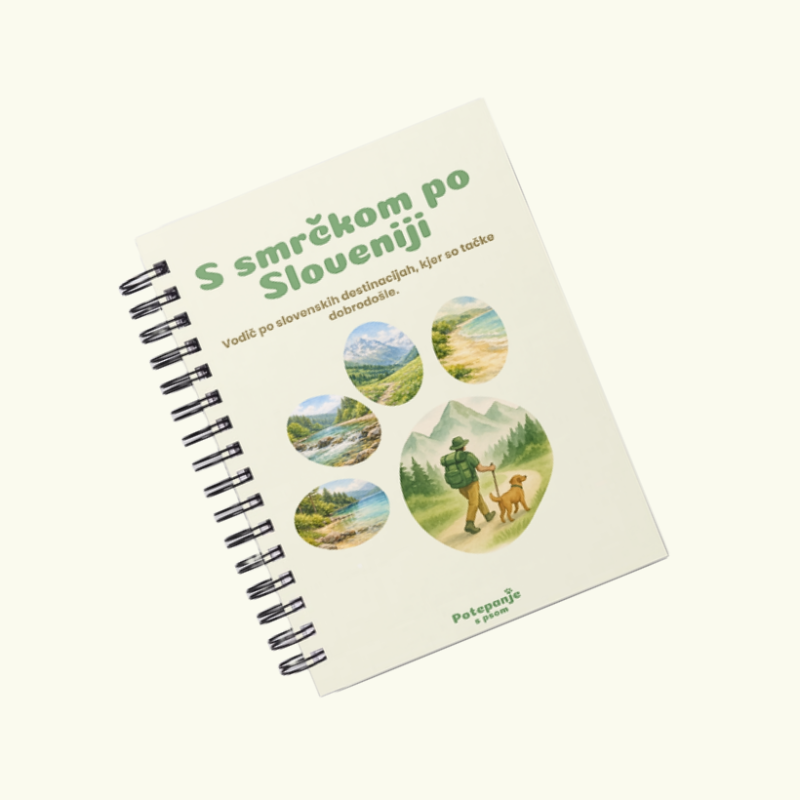 pasji izletnik s smrčkom po sloveniji