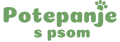 logotip potepanje s psom