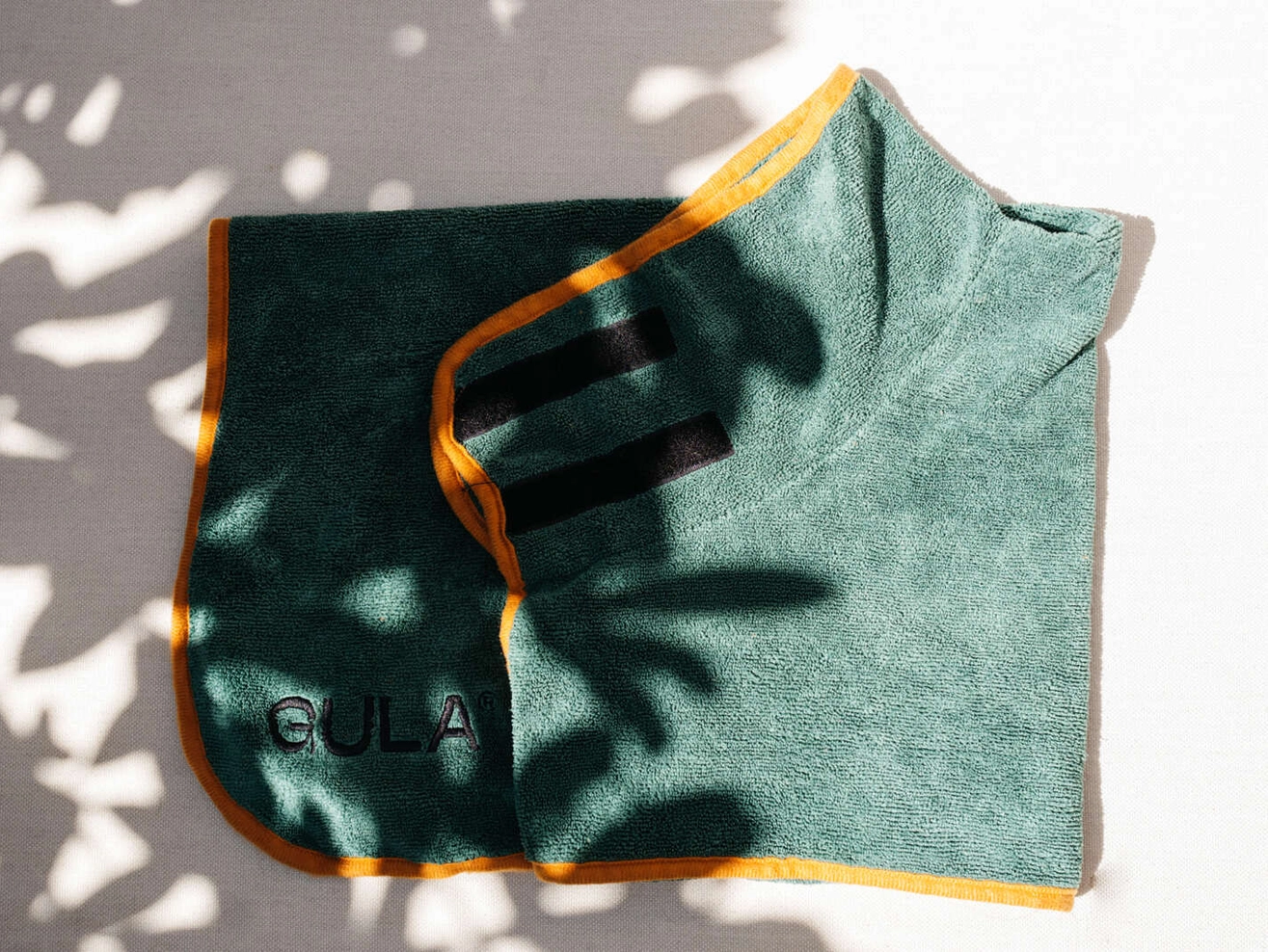 sušilni plašč za psa gula