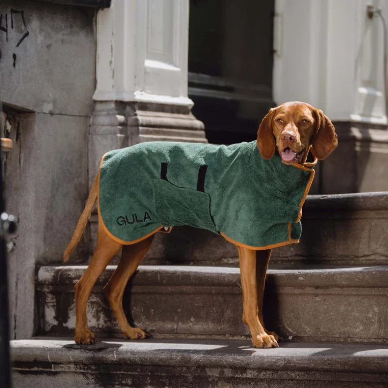sušilni plašč za psa gula